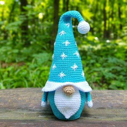 Christmas gnome_blue