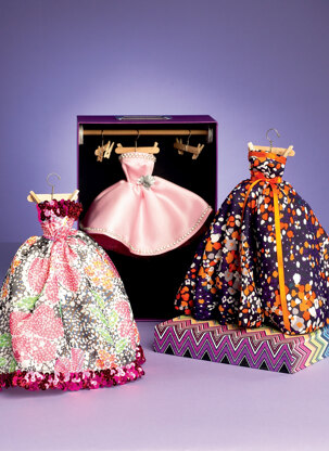 McCall's Formal Dresses Accessories Closet and Hangers for 11Â«" Doll M6903 - Paper Pattern Size O