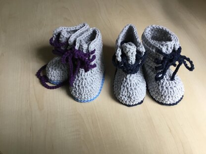 Baby Boot & Hat Set N 271