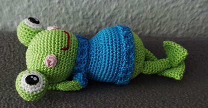 Crochet Pattern Frog Toni The Second!