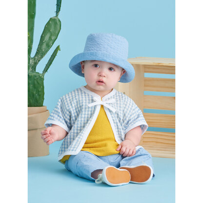 Simplicity Babies' Tee-Shirts, Jacket, Pants and Hat S9616 - Paper Pattern, Size XS-S-M-L-XL