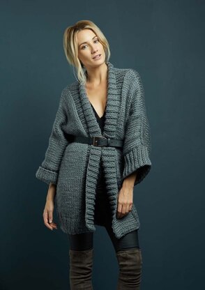 Lara Cardigan in Rowan Big Wool - Downloadable PDF