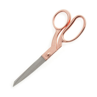 Hemline Rose Gold 21cm Dressmaking Scissors