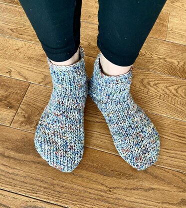 Tunisian Knit Socks