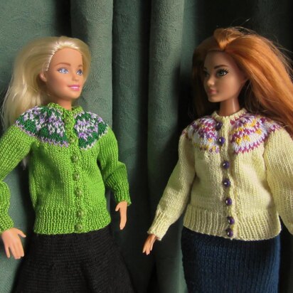 1:6th scale Fiona cardigan