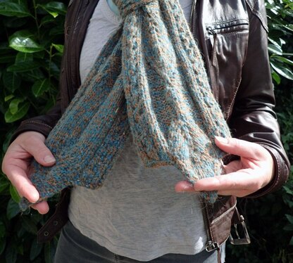 Leaf and Lace Scarf