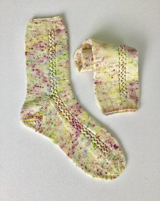 Socken Sommerblumenwiese