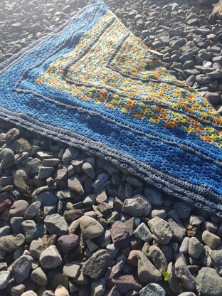 Un air de fleuve shawl