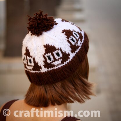 Poop Emoji Knit Hat