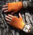 Bee Fingerless Mitts