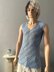 Barber's Pole Mesh Tank Top