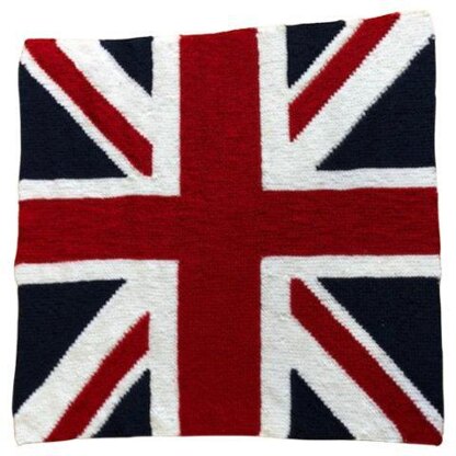 Union Jack Flag Lap Blanket