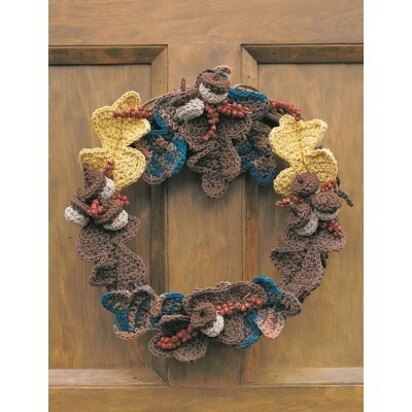 Autumn Harvest Wreath in Lily Sugar 'n Cream Solids