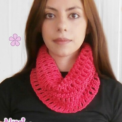 Mesh Cowl Easy Pattern _ C28