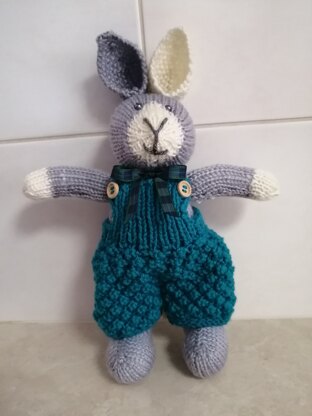Boy Bunny in dungaree's!