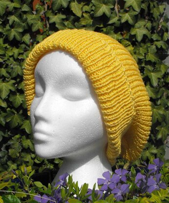 THE SUPER SLOUCH BEANIE HAT KNITTING PATTERN - MADMONKEYKNITS