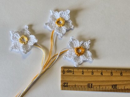 Daffodil flower pattern