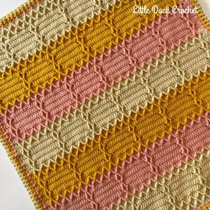 Autumn Trellis Blanket