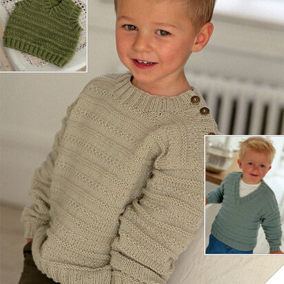 Slipover and Sweaters in Sirdar Snuggly DK - 2062 - Downloadable PDF