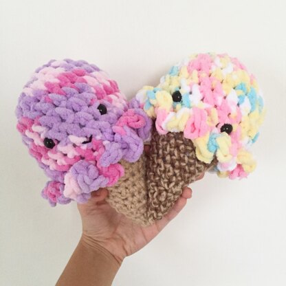 Crochet pattern bunny ice cream, crochet ice cream, crochet - Inspire Uplift