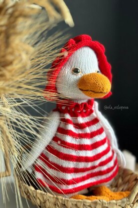 Goose Knitting Pattern