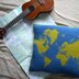 World Map Cushion