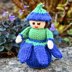 Flower Dolls Knitting Pattern - Toy Knitting Pattern
