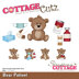 CottageCutz Dies - Bear Patient, 1.7"X2.1"