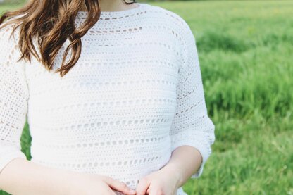 Summer Eyelet Top