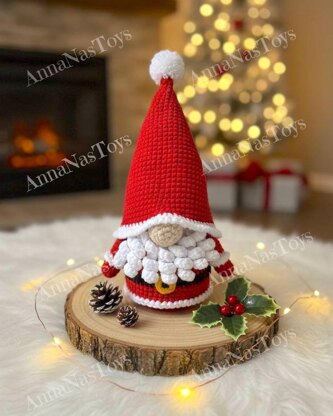 Christmas gnome Santa (new)