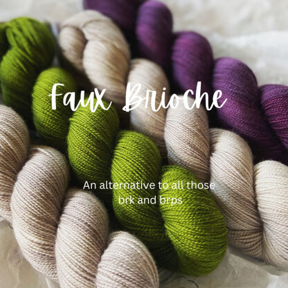 WEBS Faux Brioche - V