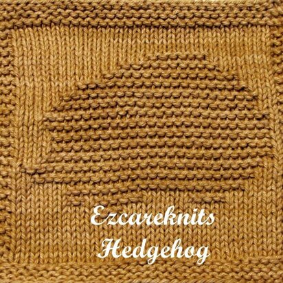 HEDGEHOG Cloth - knitting pattern