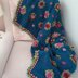 Midnight Blossoms Throw