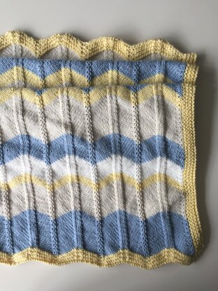 Zig-Zag Baby Blanket