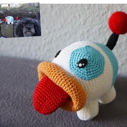 Häkelanleitung für den Amigurumi Hund Schnuffel