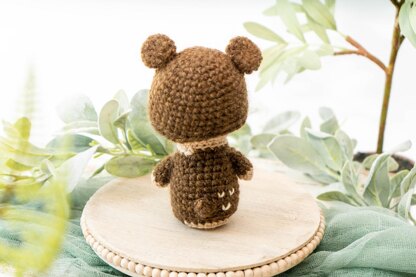 Cute Amigurumi Bear Crochet Doll