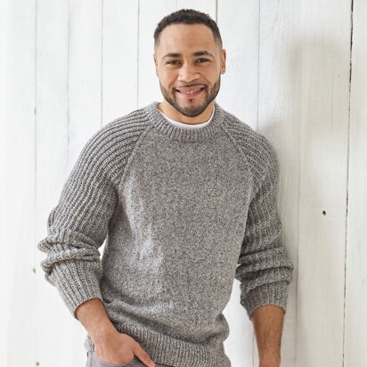 King Cole Pattern in Simply Denim DK - Mens P6161 - Leaflet - knitting pattern