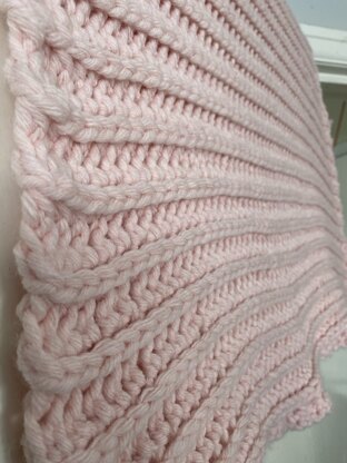 Super chunky baby blanket