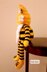 Mr Bee Knitted Gnome