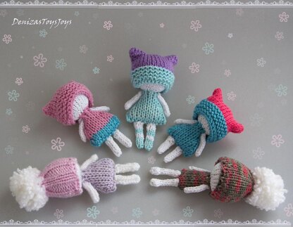 Mini Winter Dolls