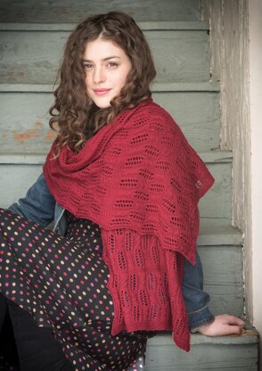 Tumbling Blocks Shawl