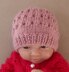 Poppy - Babies eyelet stitch beanie