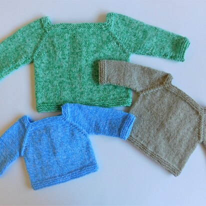 Starting Out Baby Sweater - knitting pattern