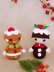 Ginger Bread, Candy Cane &   Christmas Pudding