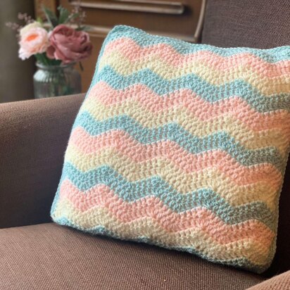 Breezy Chevron Cushion