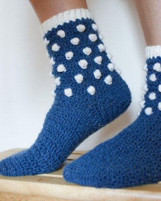 Snowfall Slipper Socks