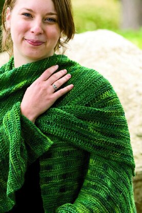 Dice Roll Shawl