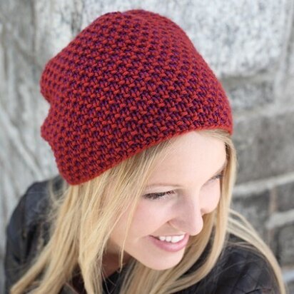 539 Embers Hat - Knitting Pattern for Women in Valley Yarns Amherst