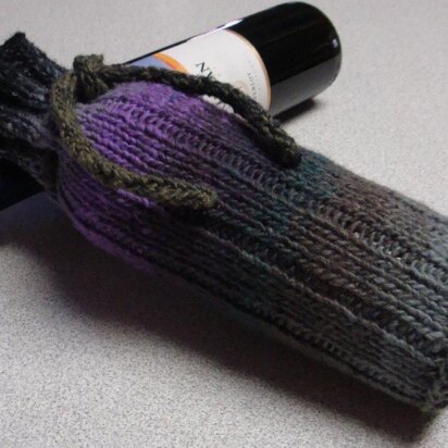 Ribbed Wine Bottle Cozy