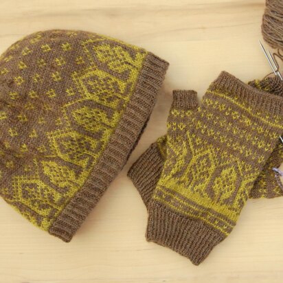 Psithurism hat & mitts